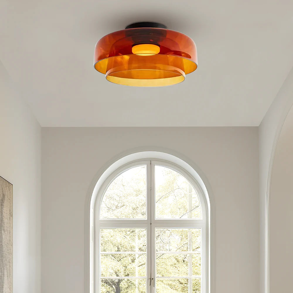 Lumio design glazen plafondlamp