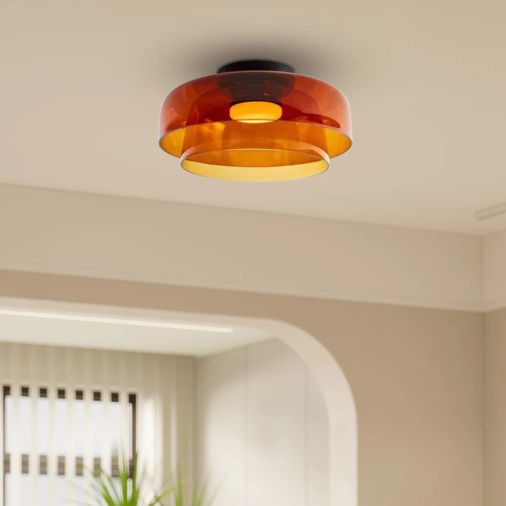 Lumio design glazen plafondlamp