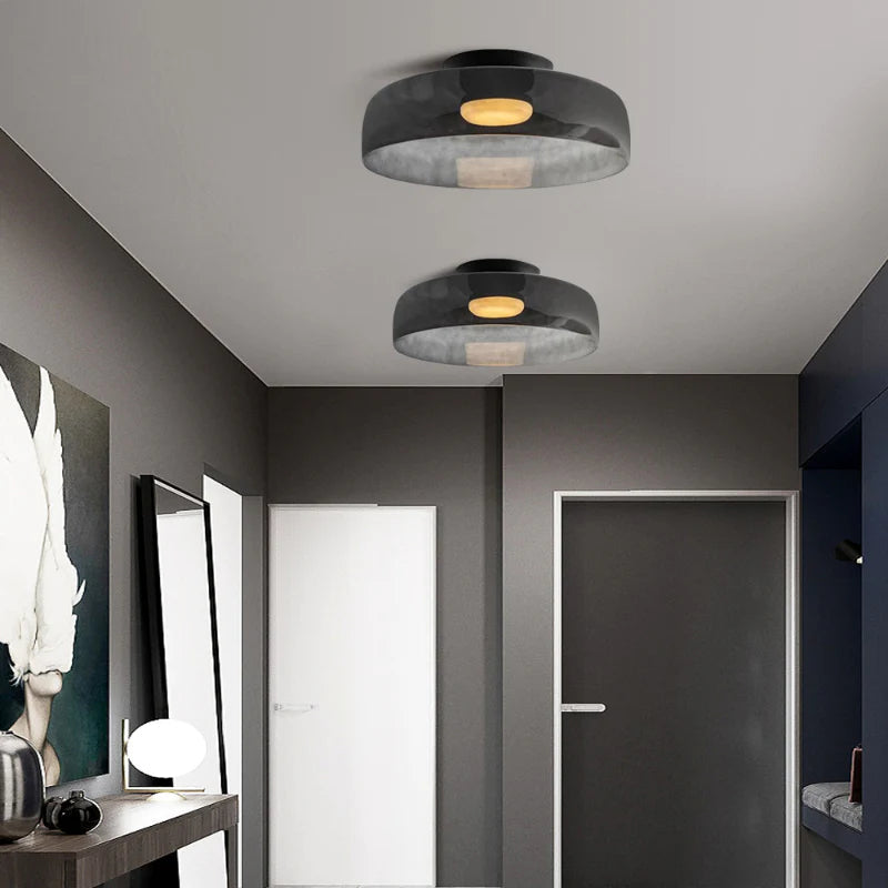 Lumio design glazen plafondlamp
