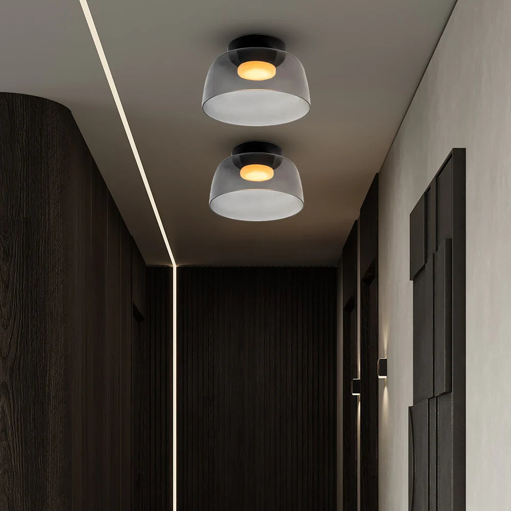 Lumio design glazen plafondlamp