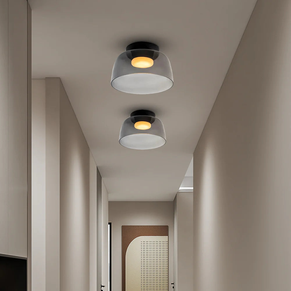 Lumio design glazen plafondlamp