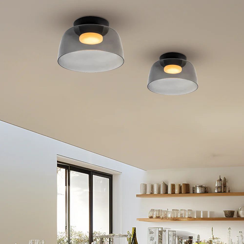 Lumio design glazen plafondlamp