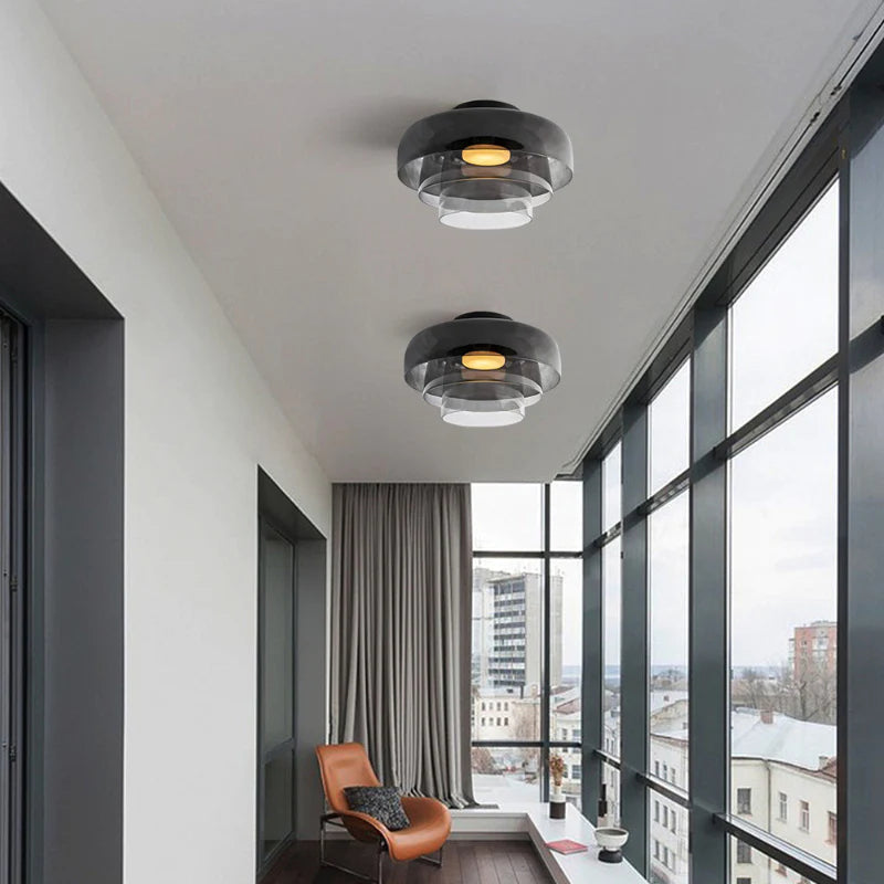 Lumio design glazen plafondlamp