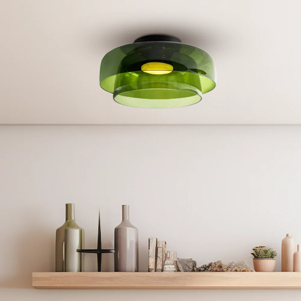 Lumio design glazen plafondlamp