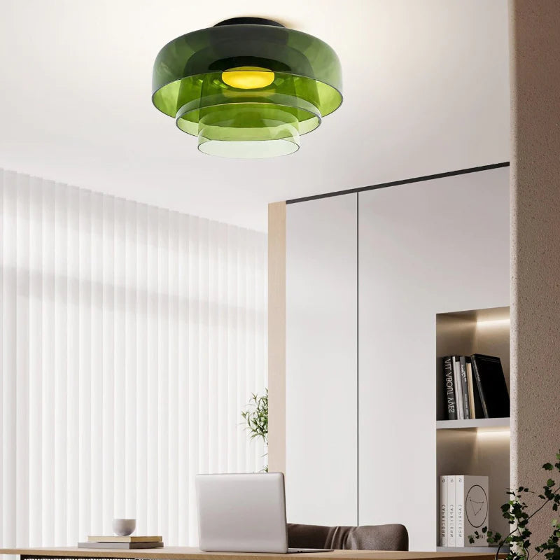 Lumio design glazen plafondlamp