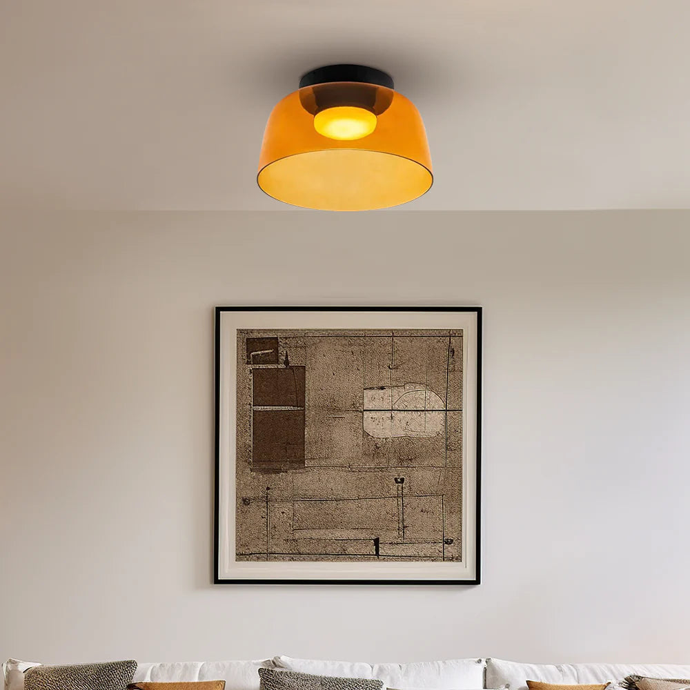 Lumio design glazen plafondlamp