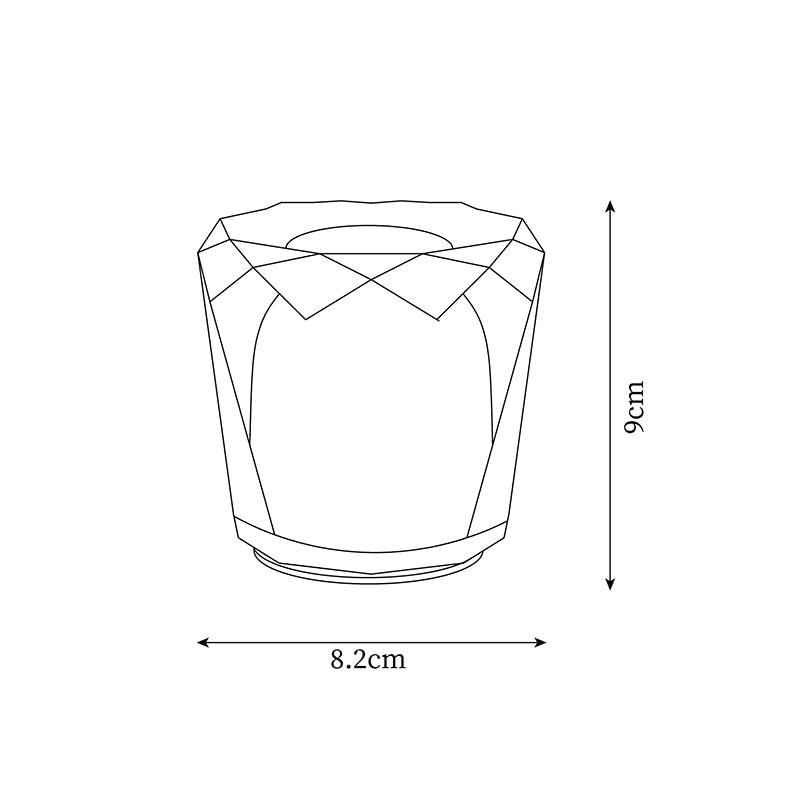 Crystal Diamond kristallen LED tafellamp