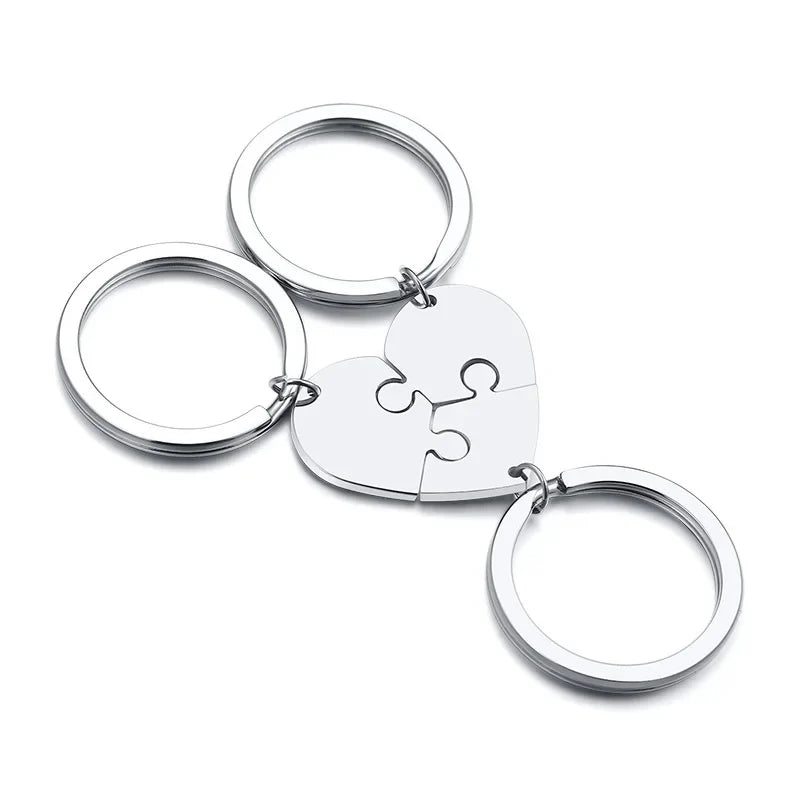 HeartLink gepersonaliseerde hartsleutelhanger