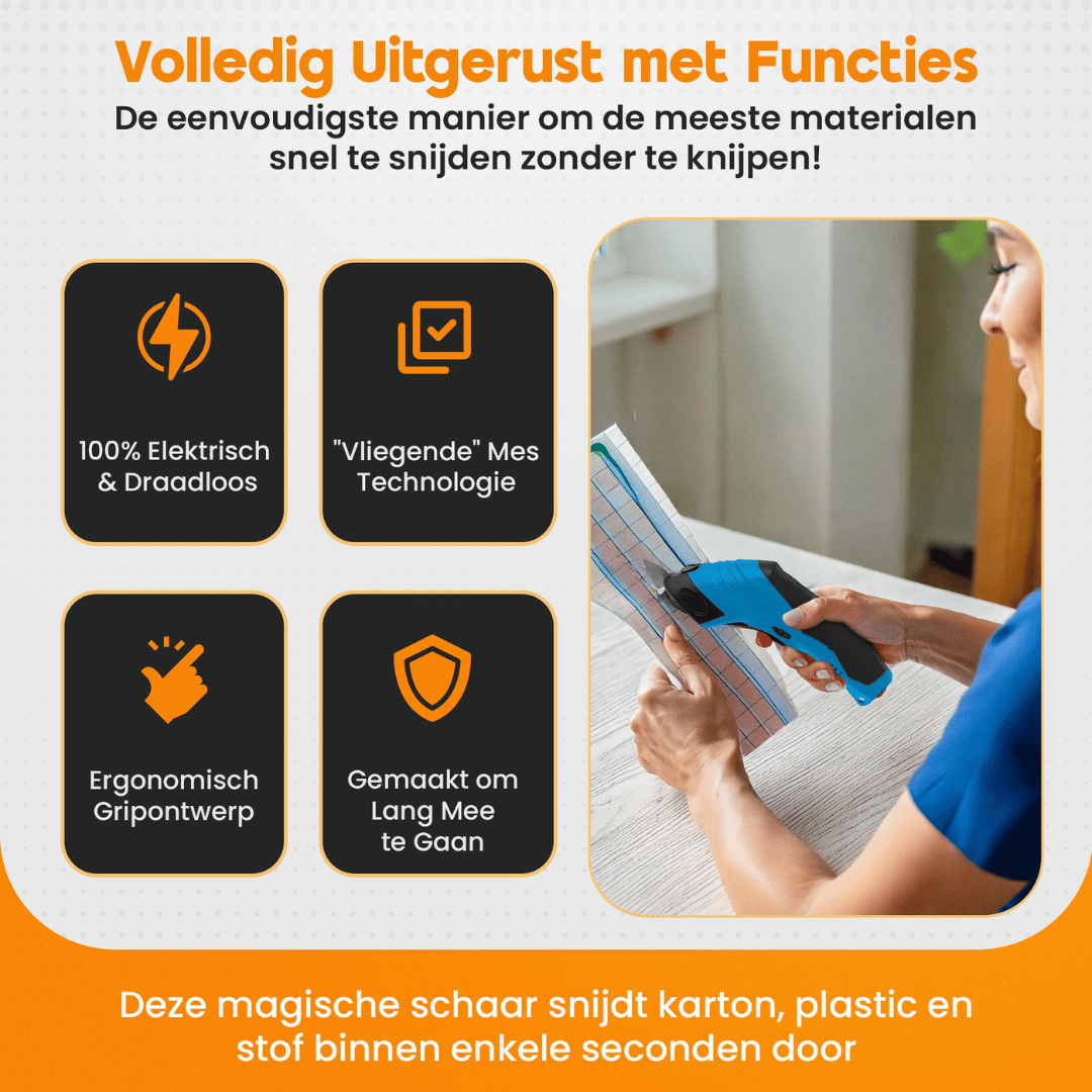 FlexiCut elektrische super-schaar