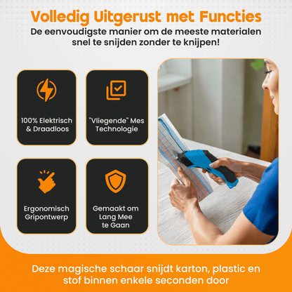 FlexiCut elektrische super-schaar
