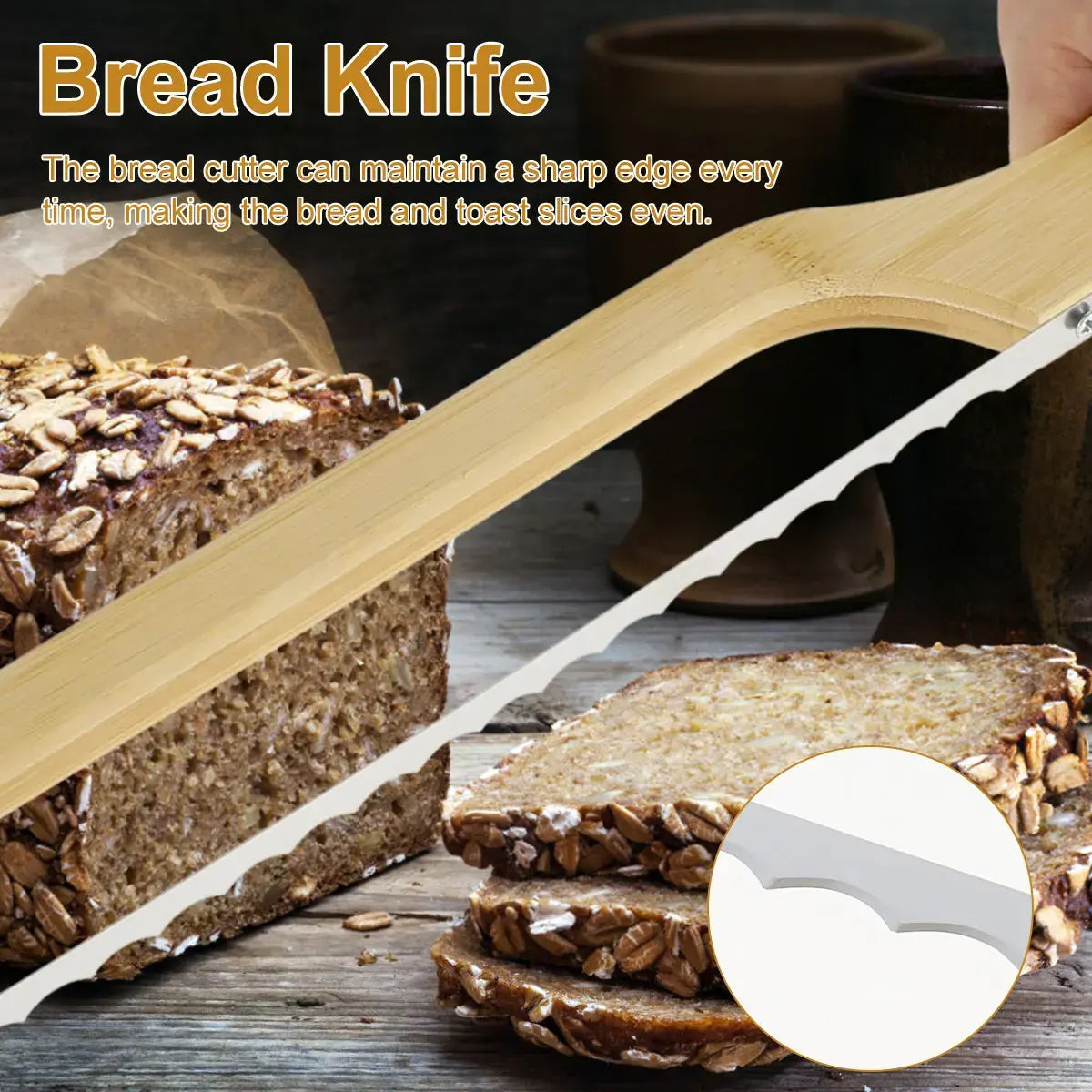 BreadMaster ergonomisch broodmes