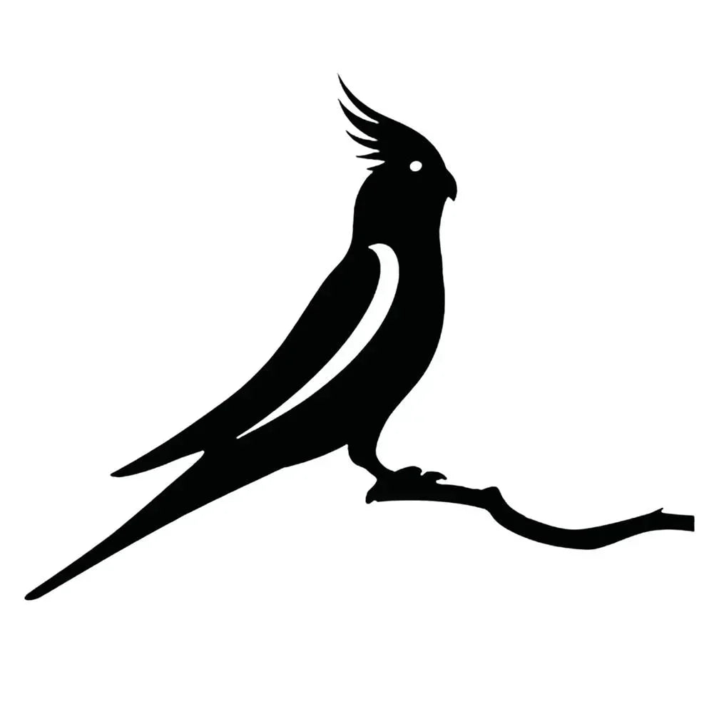 Vogelvormige wanddecoratie