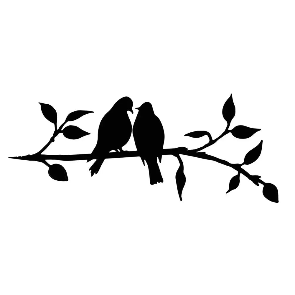 Vogelvormige wanddecoratie