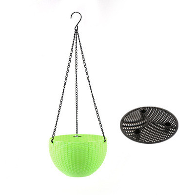 Gevlochten hangmand met ketting