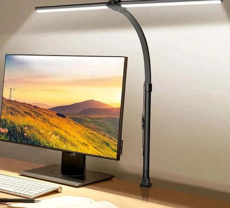 LuminaFlex dubbele LED bureaulamp