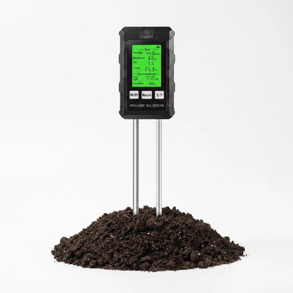 Digitale 6-in-1 bodemtester