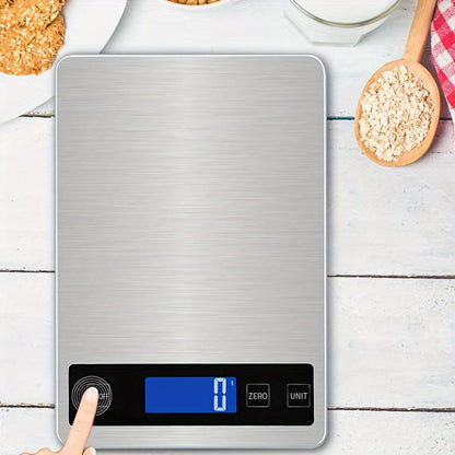 Digitale keukenweegschaal met accu 15 kg