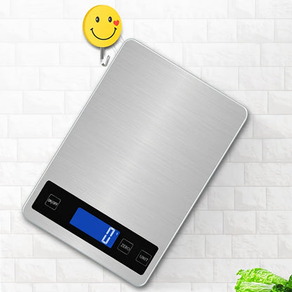 Digitale keukenweegschaal met accu 15 kg
