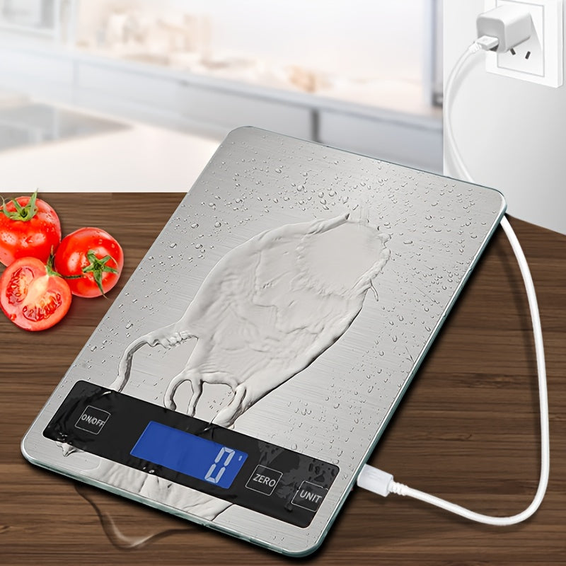 Digitale keukenweegschaal met accu 15 kg