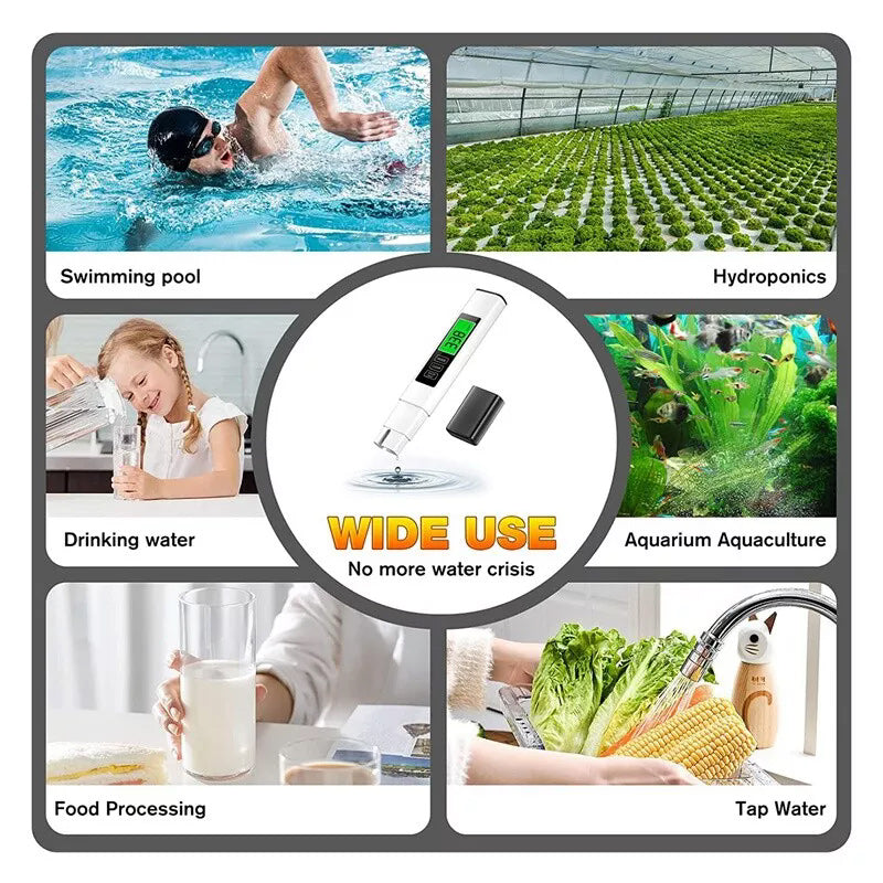 Digitale TDS watermeter voor wateranalyse