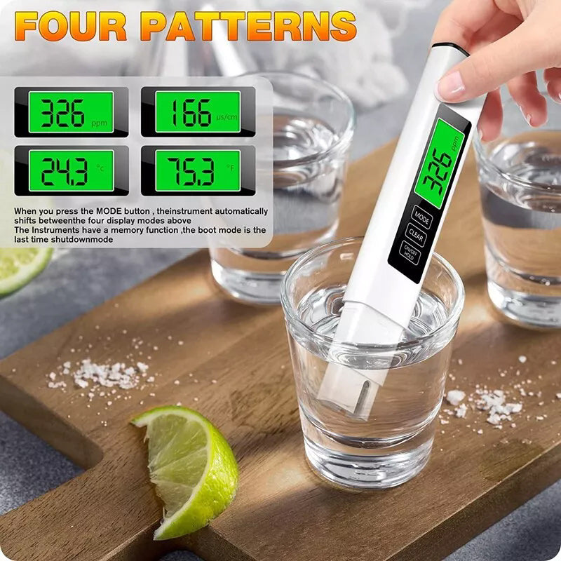 Digitale TDS watermeter voor wateranalyse