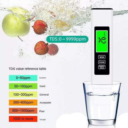 Digitale TDS watermeter voor wateranalyse