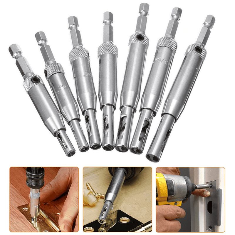 Vix-Bits professionele zelfcentrerende borenset