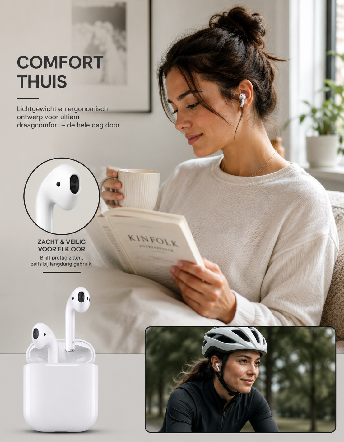 Draadloze Bluetooth Oordopjes - Geschikt voor alle apparaten
