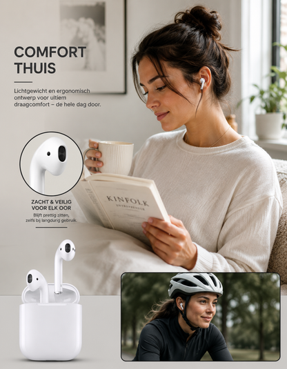 Draadloze Bluetooth Oordopjes - Geschikt voor alle apparaten
