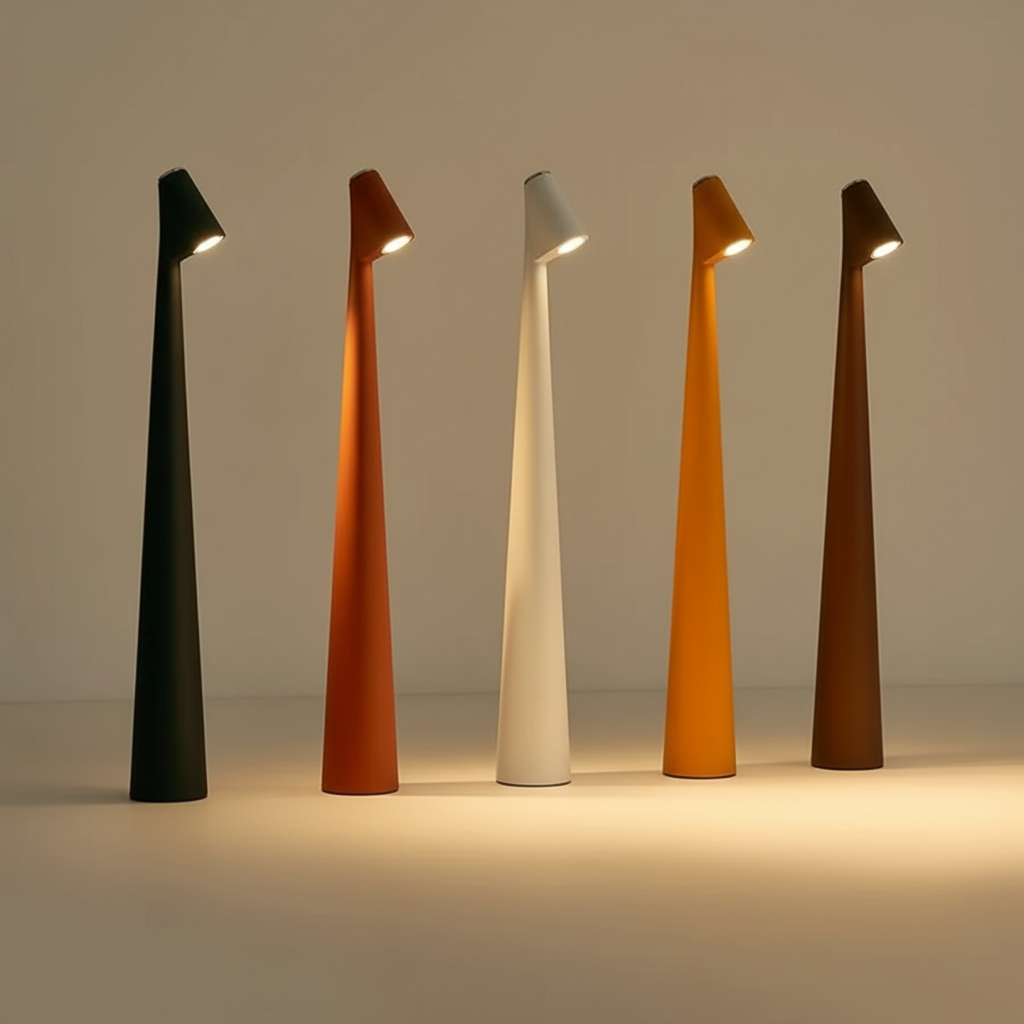 Draadloze Scandinavische LED-tafellamp