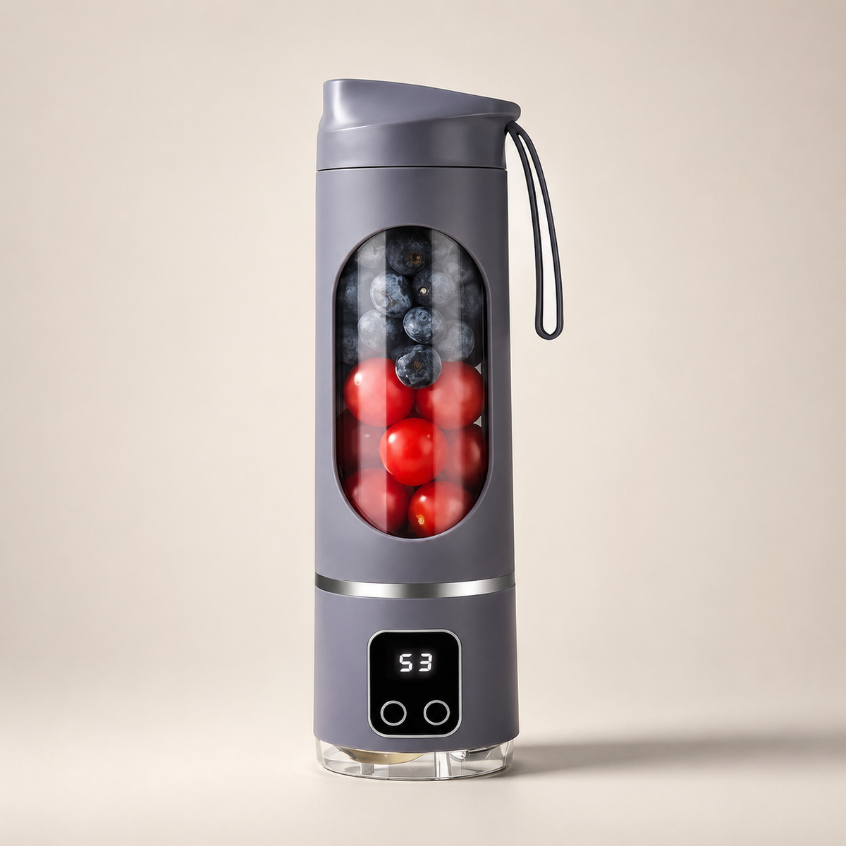 Draagbare blender met digitaal display 450ml
