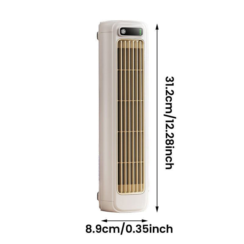 Draadloze oplaadbare torenventilator