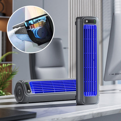 Draadloze oplaadbare torenventilator