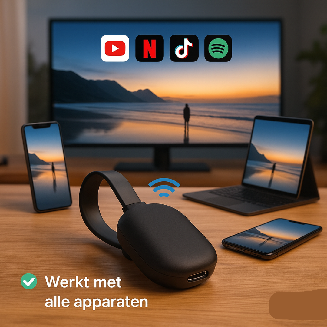 Draadloze HDMI streaming adapter