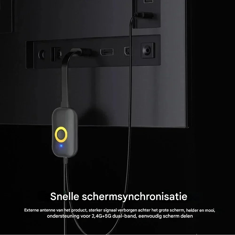 Draadloze HDMI streaming adapter