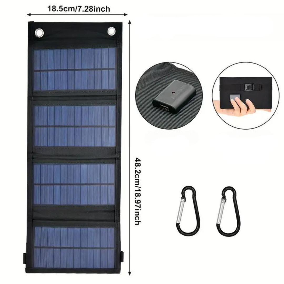 SolarMate opvouwbare zonne-energie powerbank
