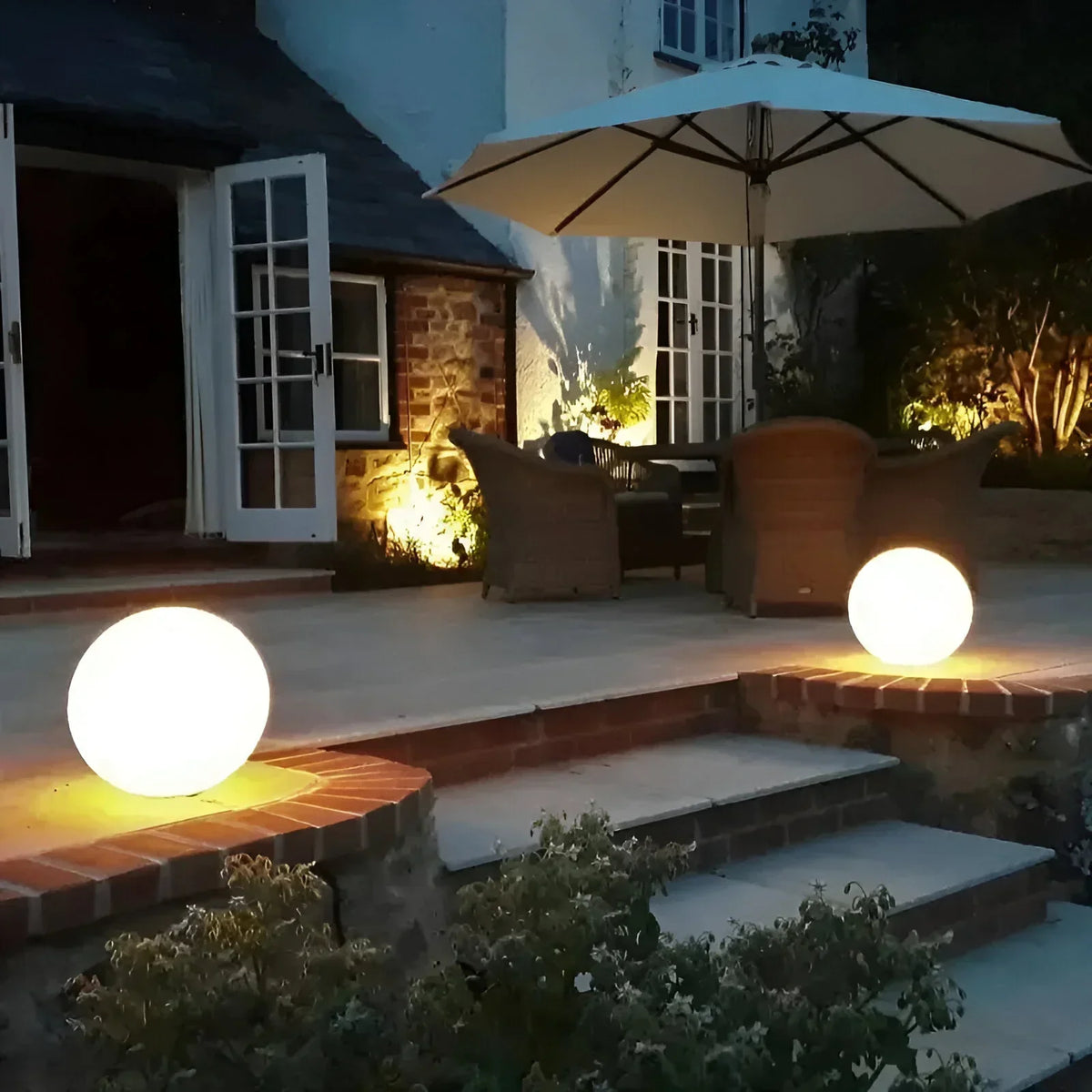Draagbare bolvormige LED-lamp