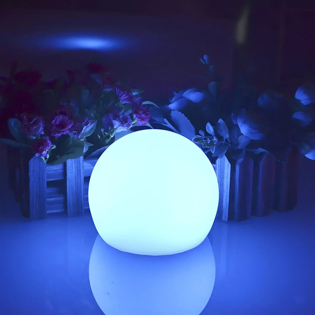 Draagbare bolvormige LED-lamp