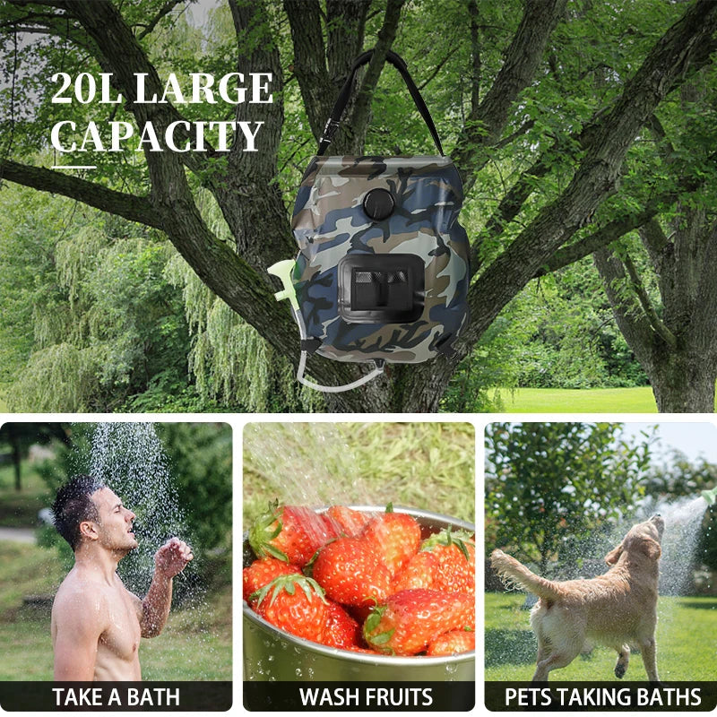 SolarShower Draagbare Campingdouche 20L