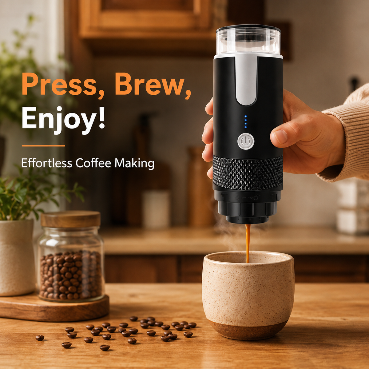 Draagbare Elektrische Espressomaker