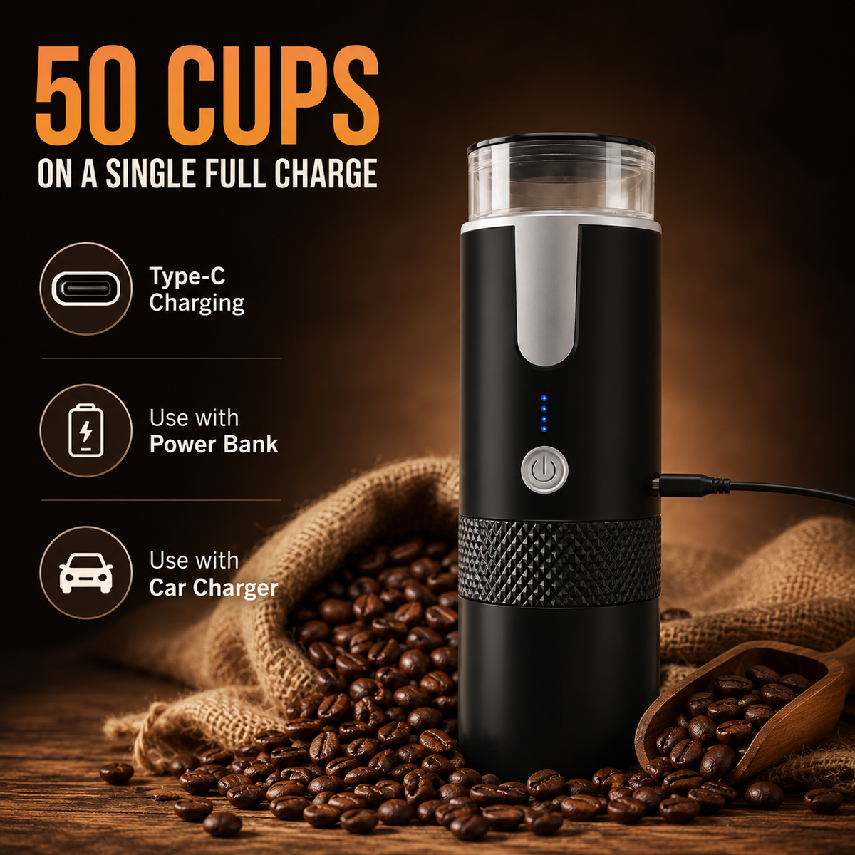 Draagbare Elektrische Espressomaker