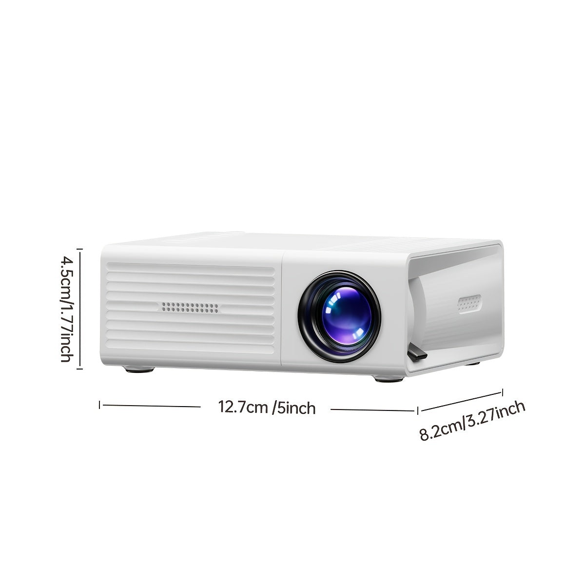 Draagbare mini beamer met 3000 lumen