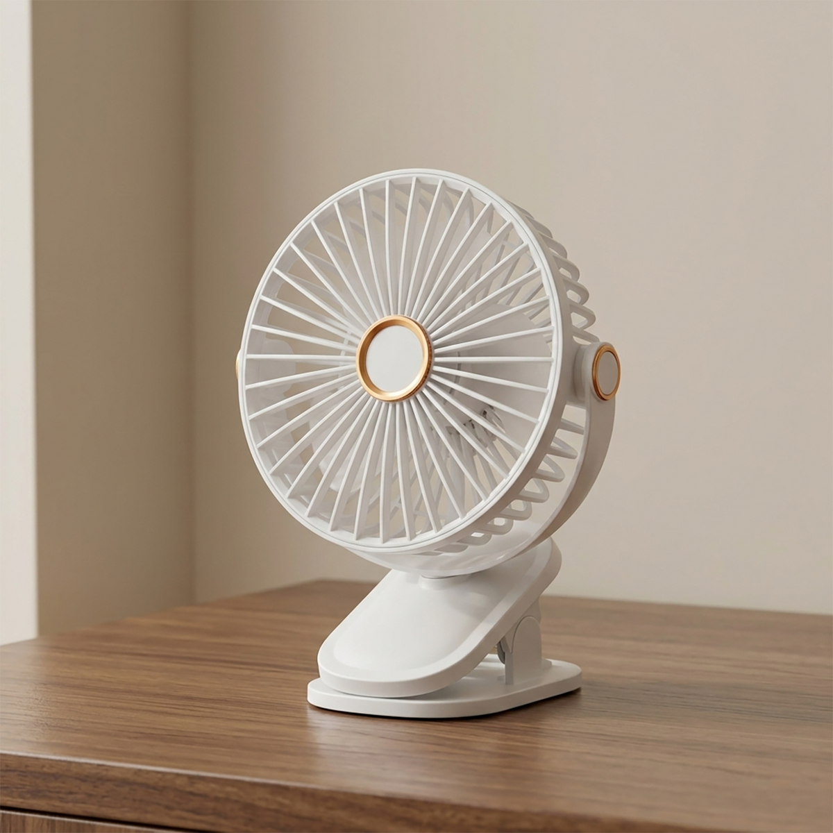 Navando compacte clip-on bureauventilator