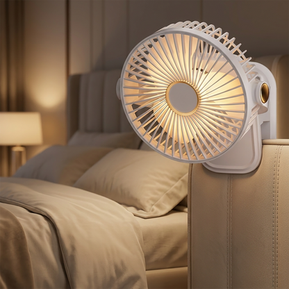 Navando compacte clip-on bureauventilator