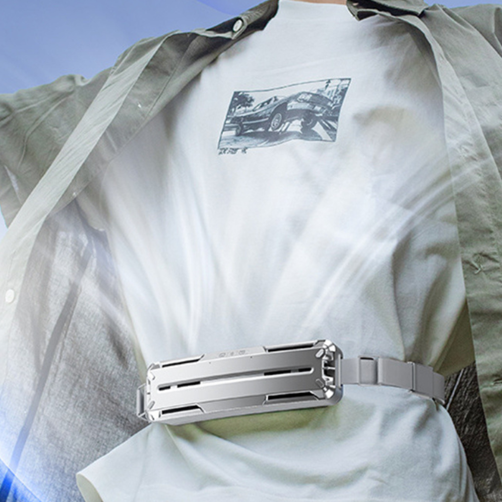 Draagbare Oplaadbare Taille Ventilator