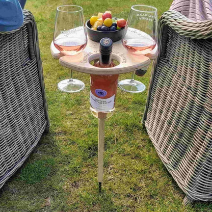 Draagbare picknicktafel met prikpen