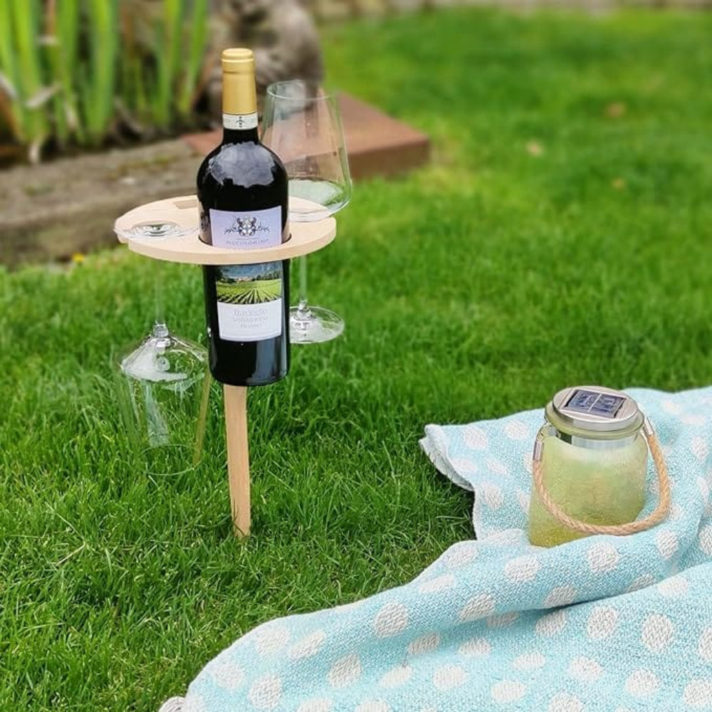 Draagbare picknicktafel met prikpen