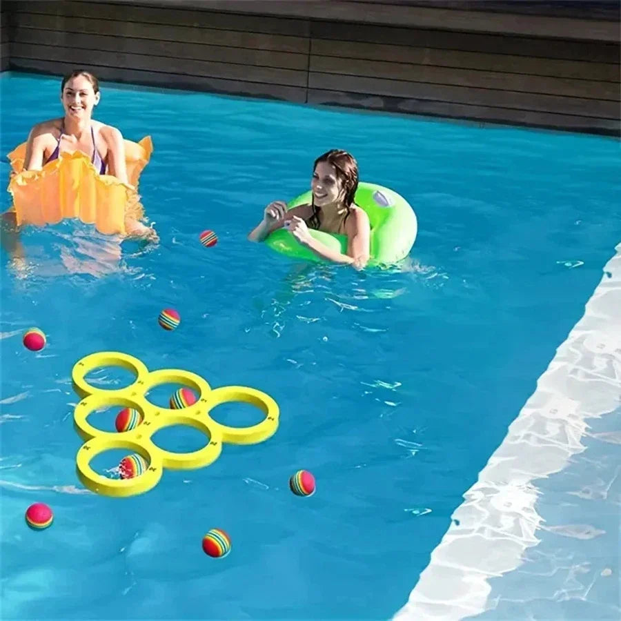 Drijvend werpspel voor zwembad