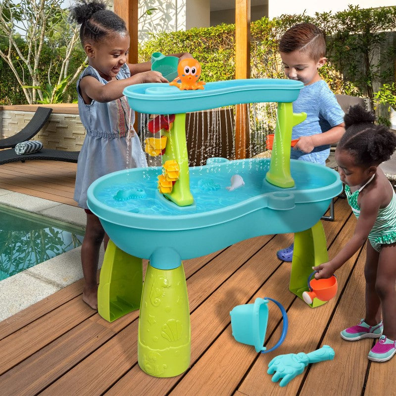 AquaPlay dubbellaagse zand- en watertafel