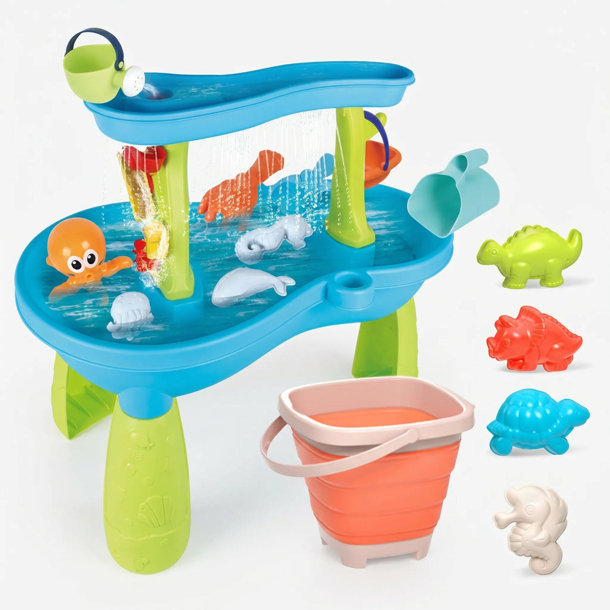 AquaPlay dubbellaagse zand- en watertafel